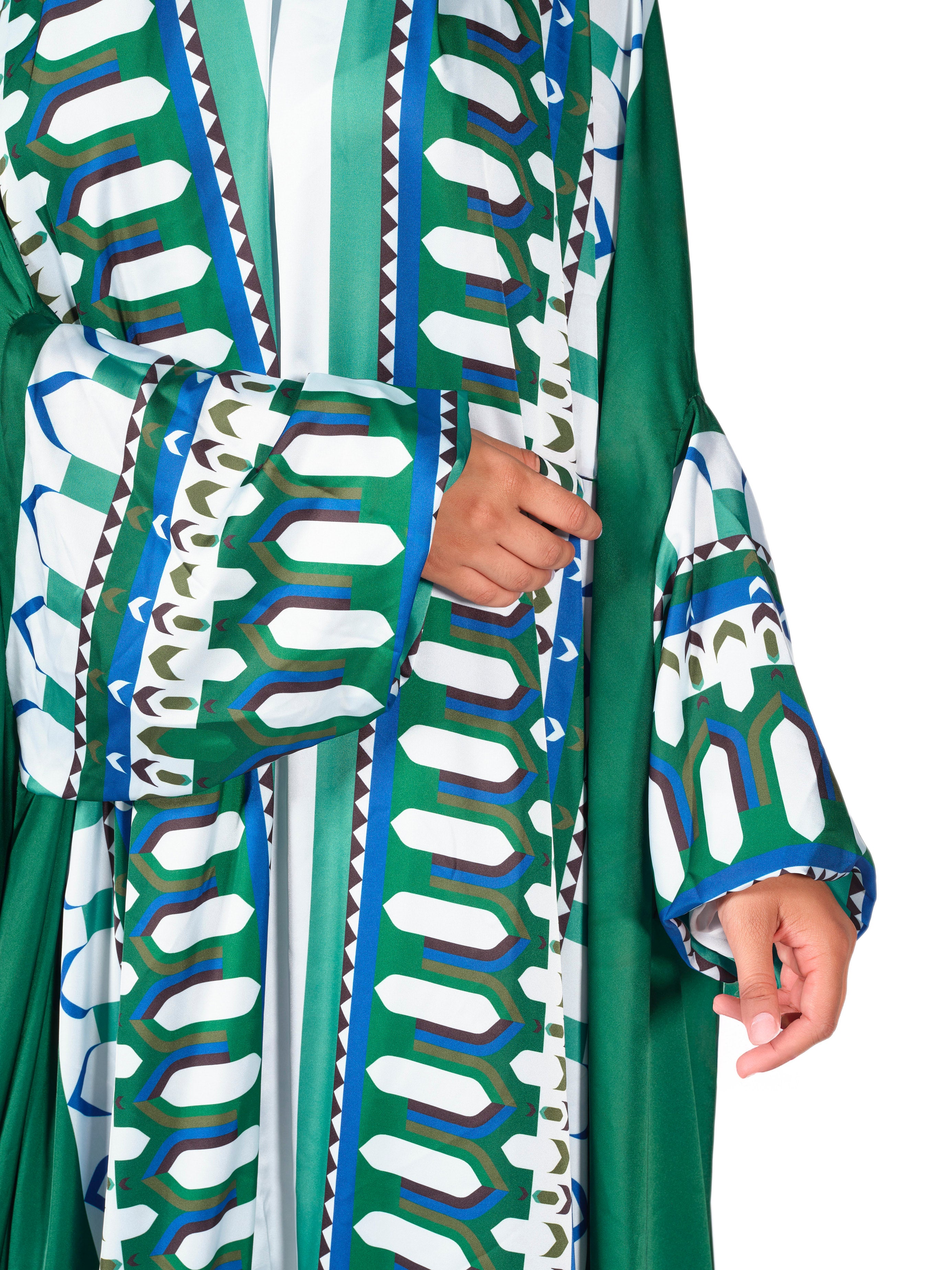 'Riyadh' Prayer Dress & Compact Prayer Mat Bundle