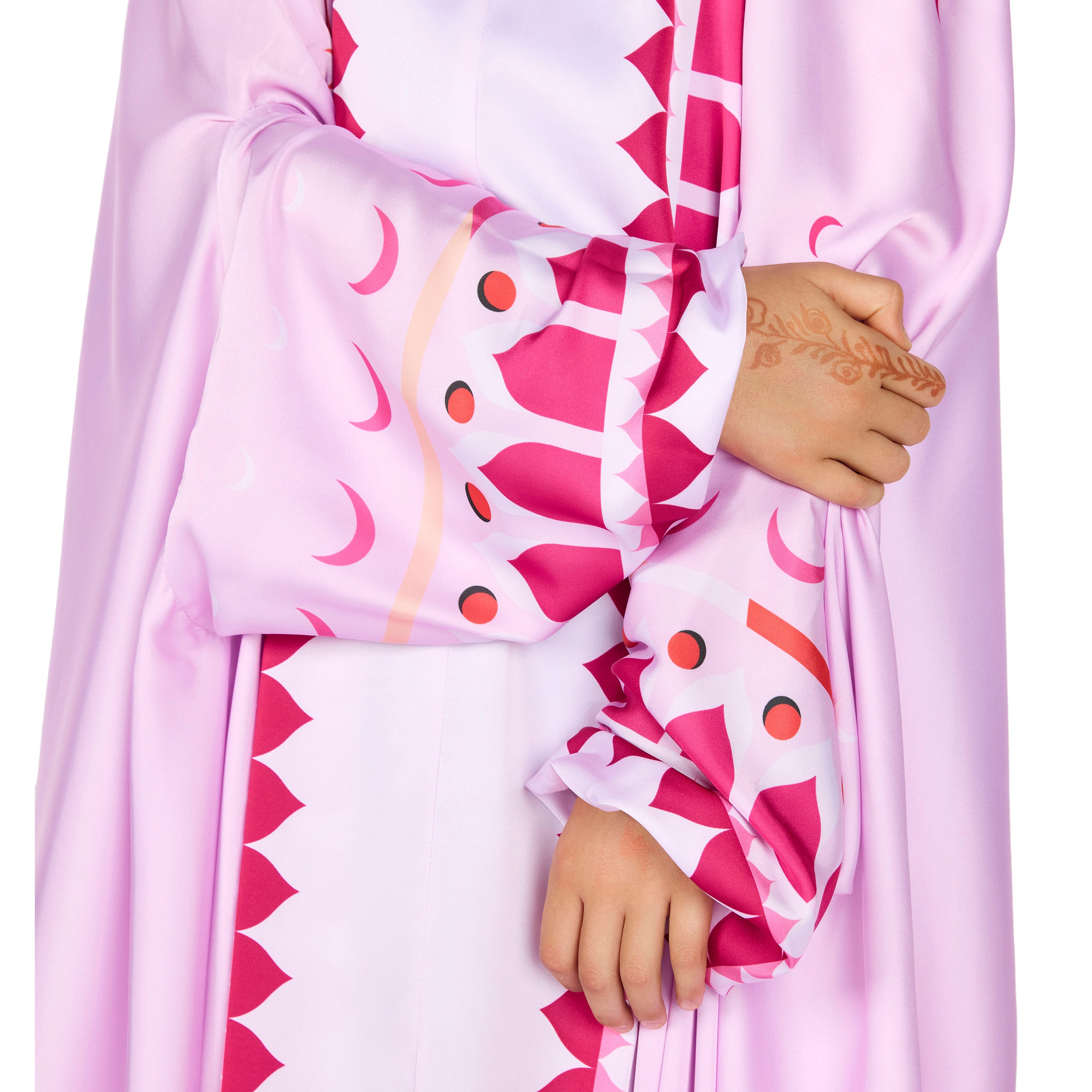 'Desert Voyage I' Kids Prayer Dress & Compact Prayer Mat Bundle