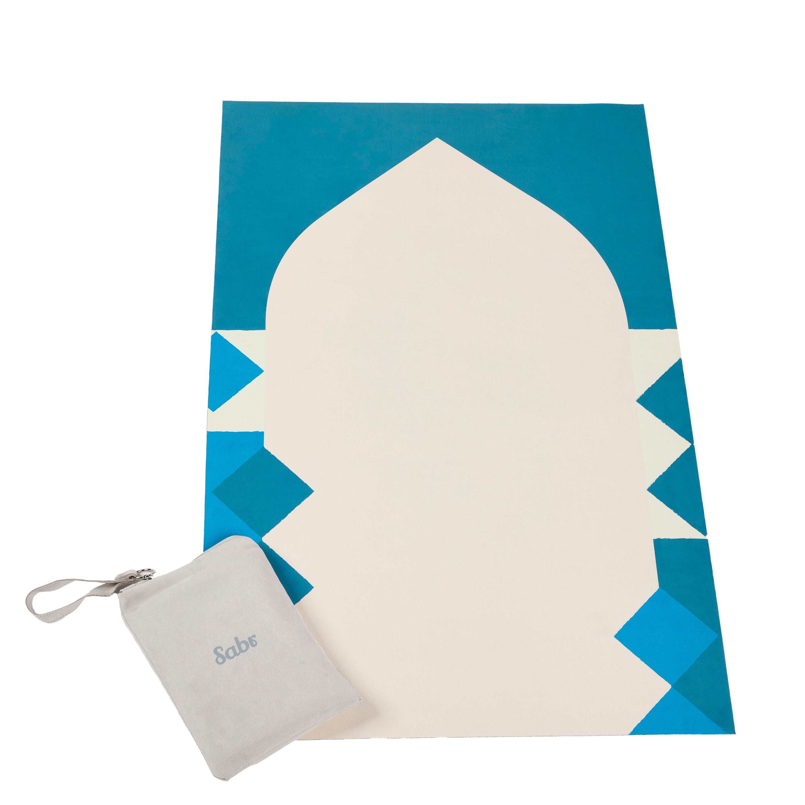 'Manama' Prayer Dress & Compact Prayer Mat Bundle