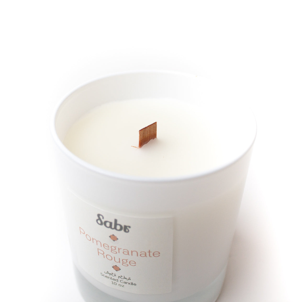 Pomegranate Rouge 10oz woodwick candle