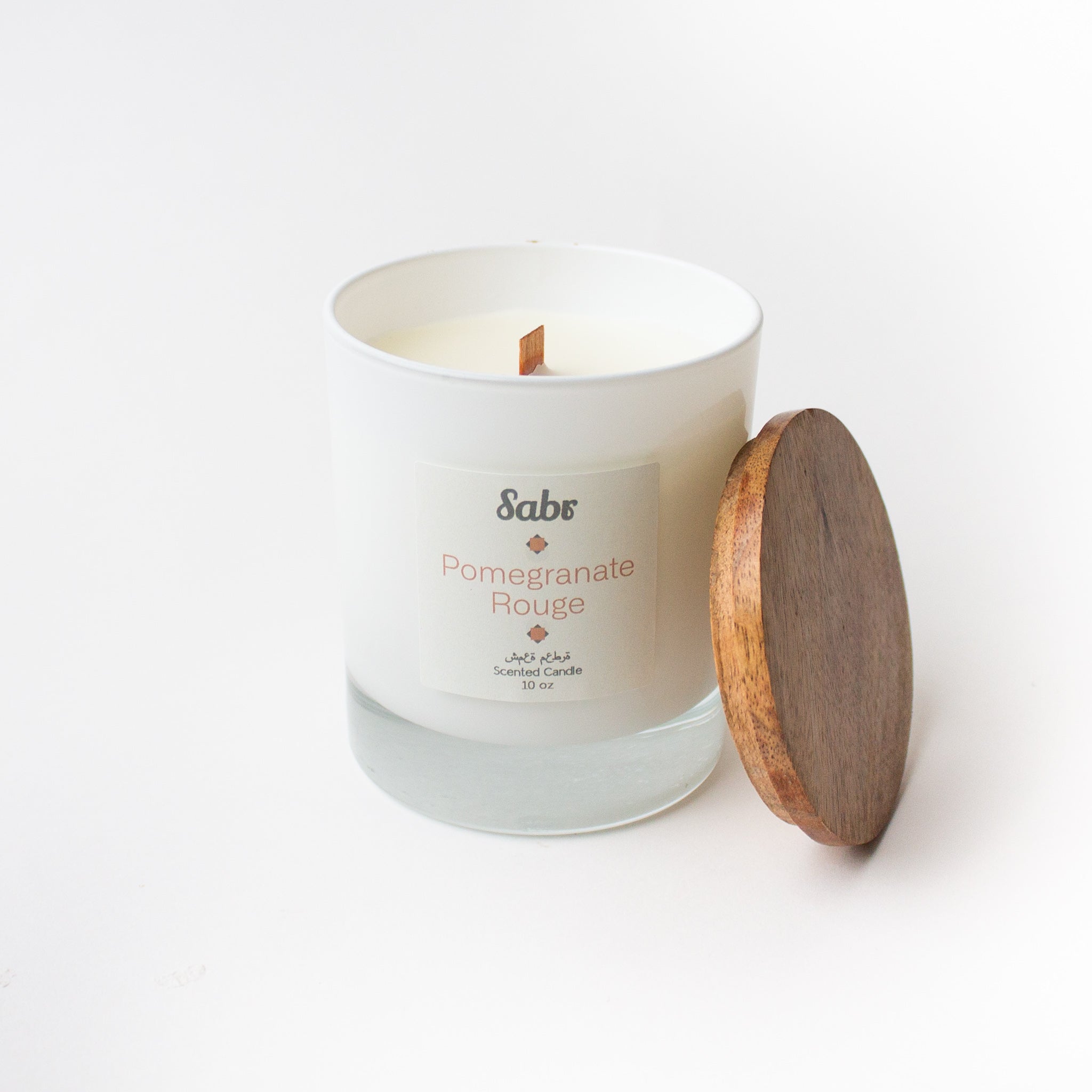 Pomegranate Rouge 10oz woodwick candle