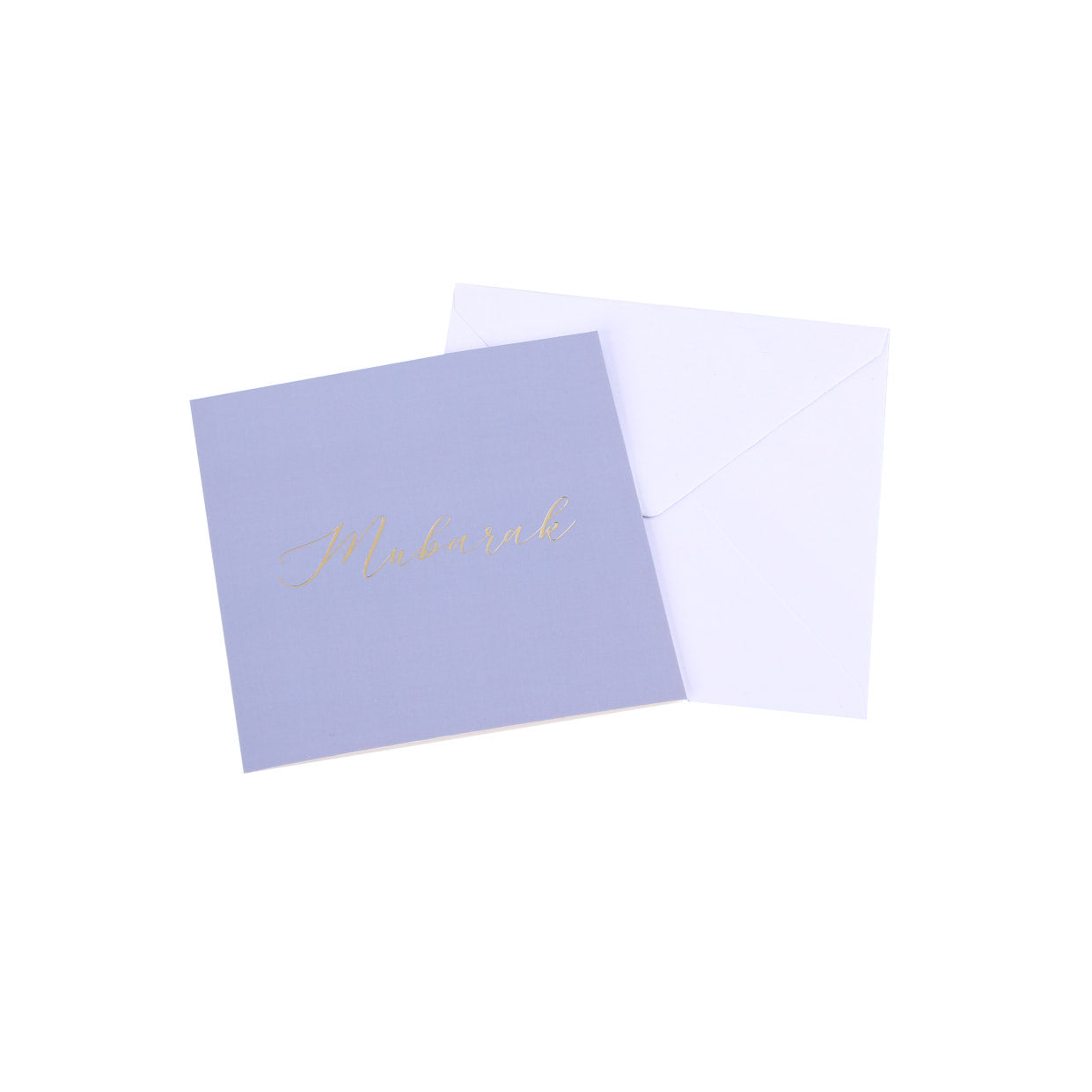 Luxury Foiled Greeting Card - Mubarak