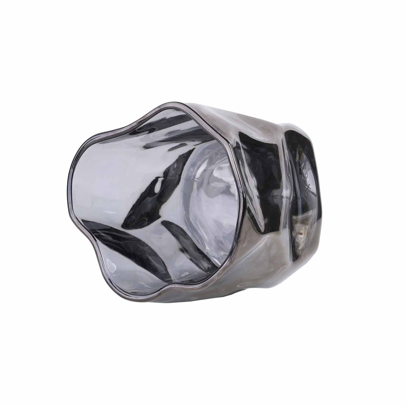 Rock Metalic Short Glass