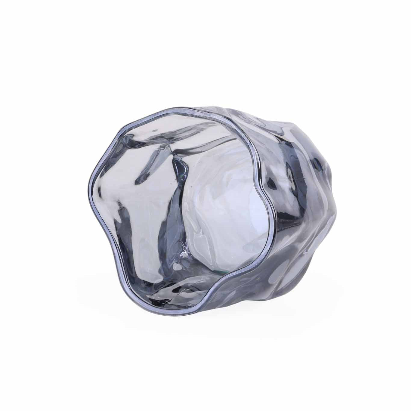 Rock Blue Short Glass