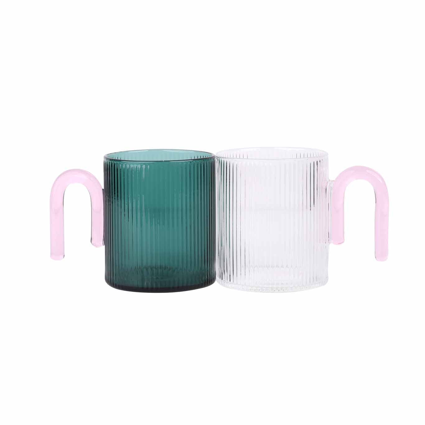 Deco Clear Glass Mug