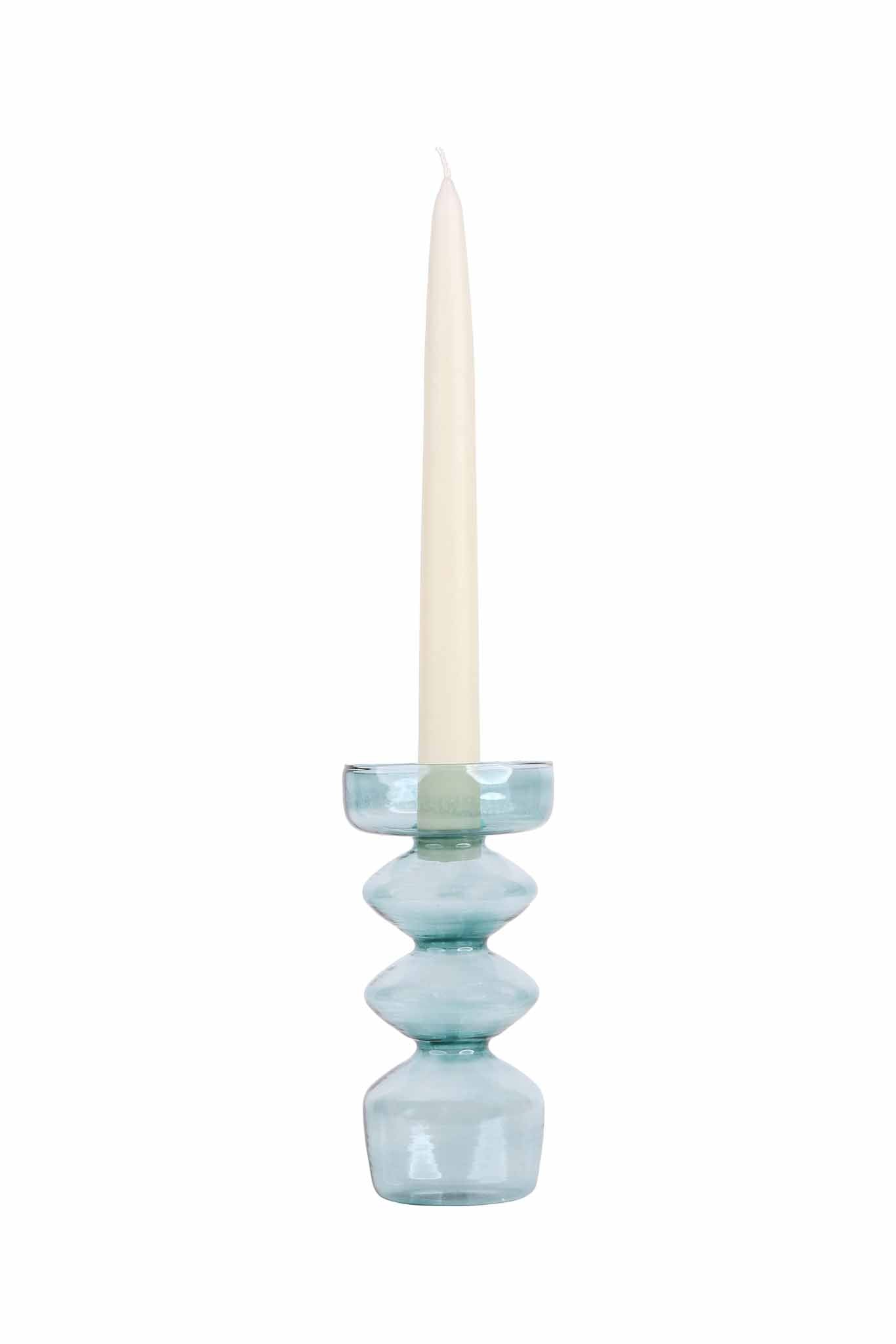 Lila Candle Holder, Blue