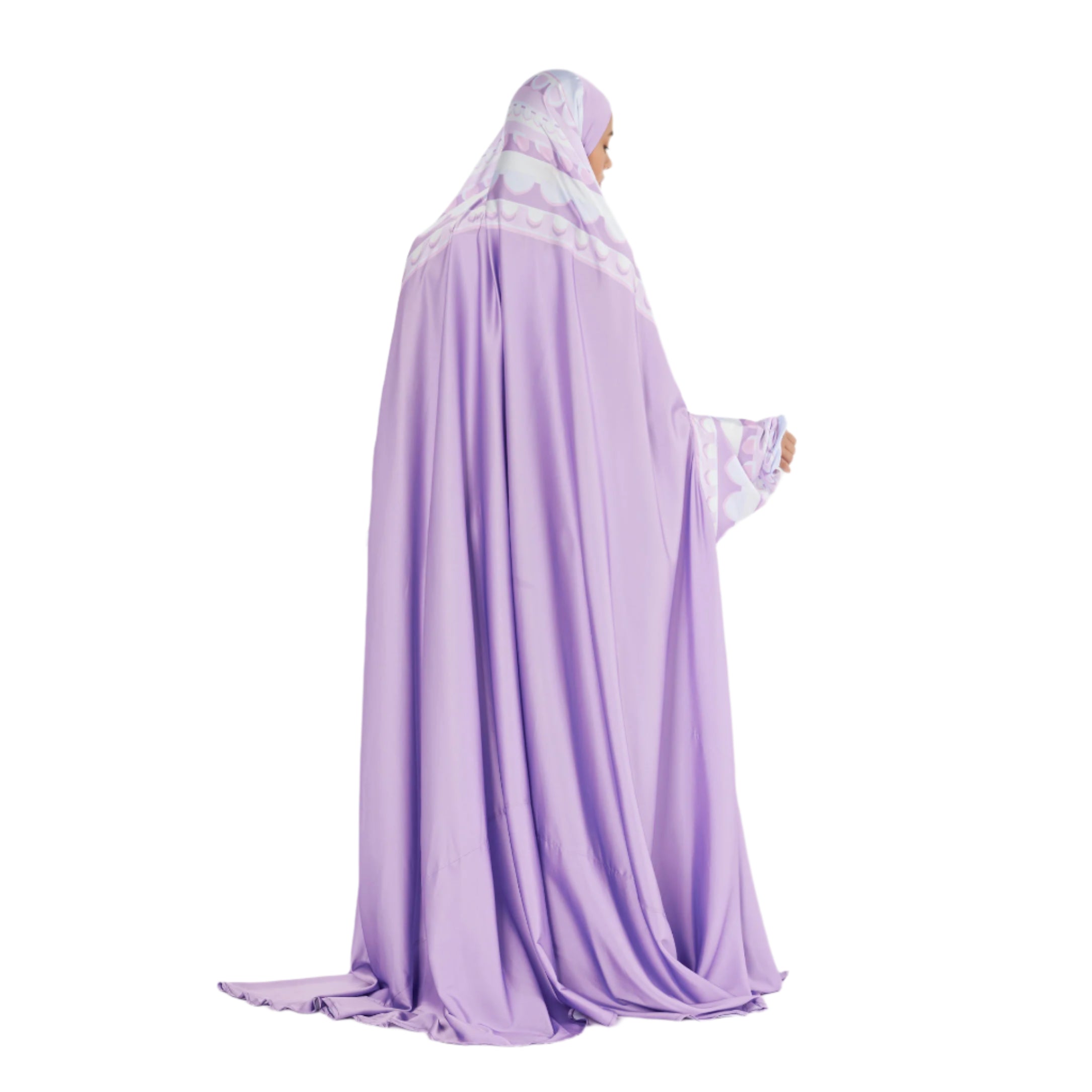 'Baghdad' Prayer Dress & Compact Prayer Mat Bundle