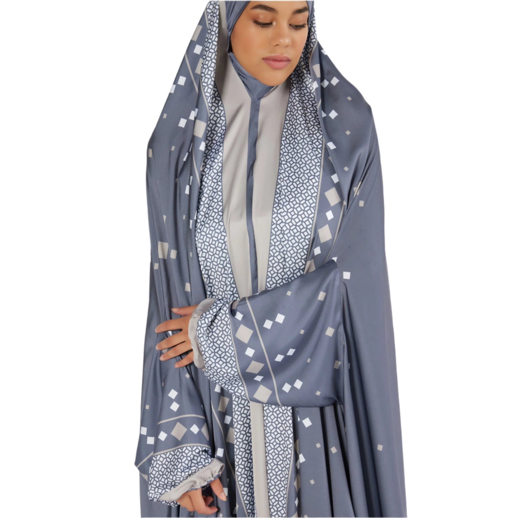 'Abu Dhabi' Portable Prayer Dress With Pouch
