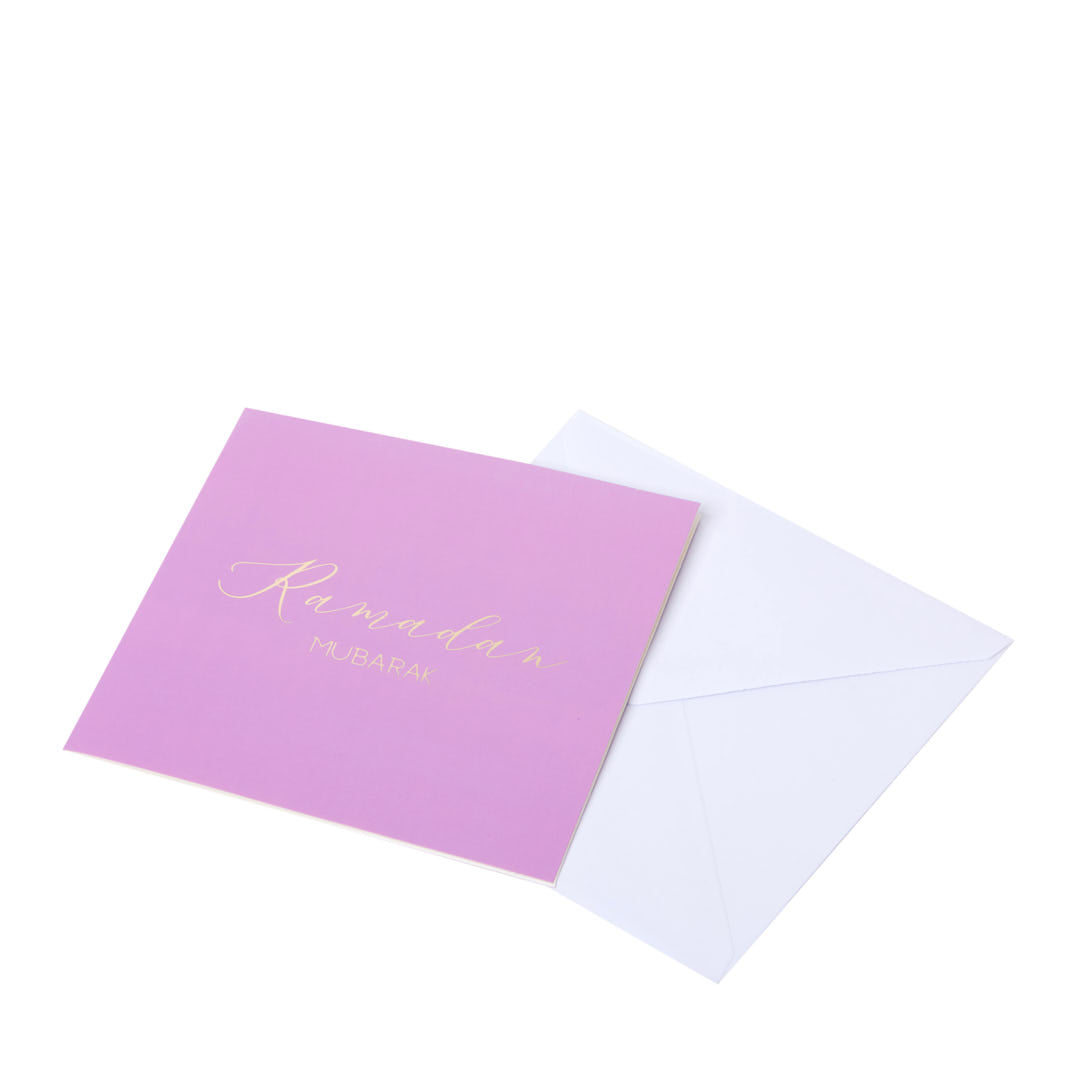 Luxury Foiled Greeting Card - Ramadan
