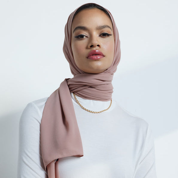 Mink Chiffon Hijab
