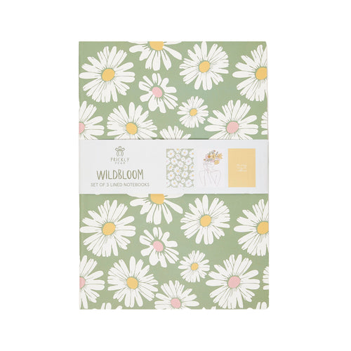 Set of 3 Wildbloom B5 Size Notebooks