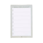 Swirl Weekly Meal Planner & Shopping list with magnetic panel on the back of each