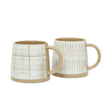 Cecil Checkered Mug