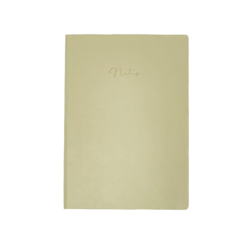 PU B5 notebook - moss