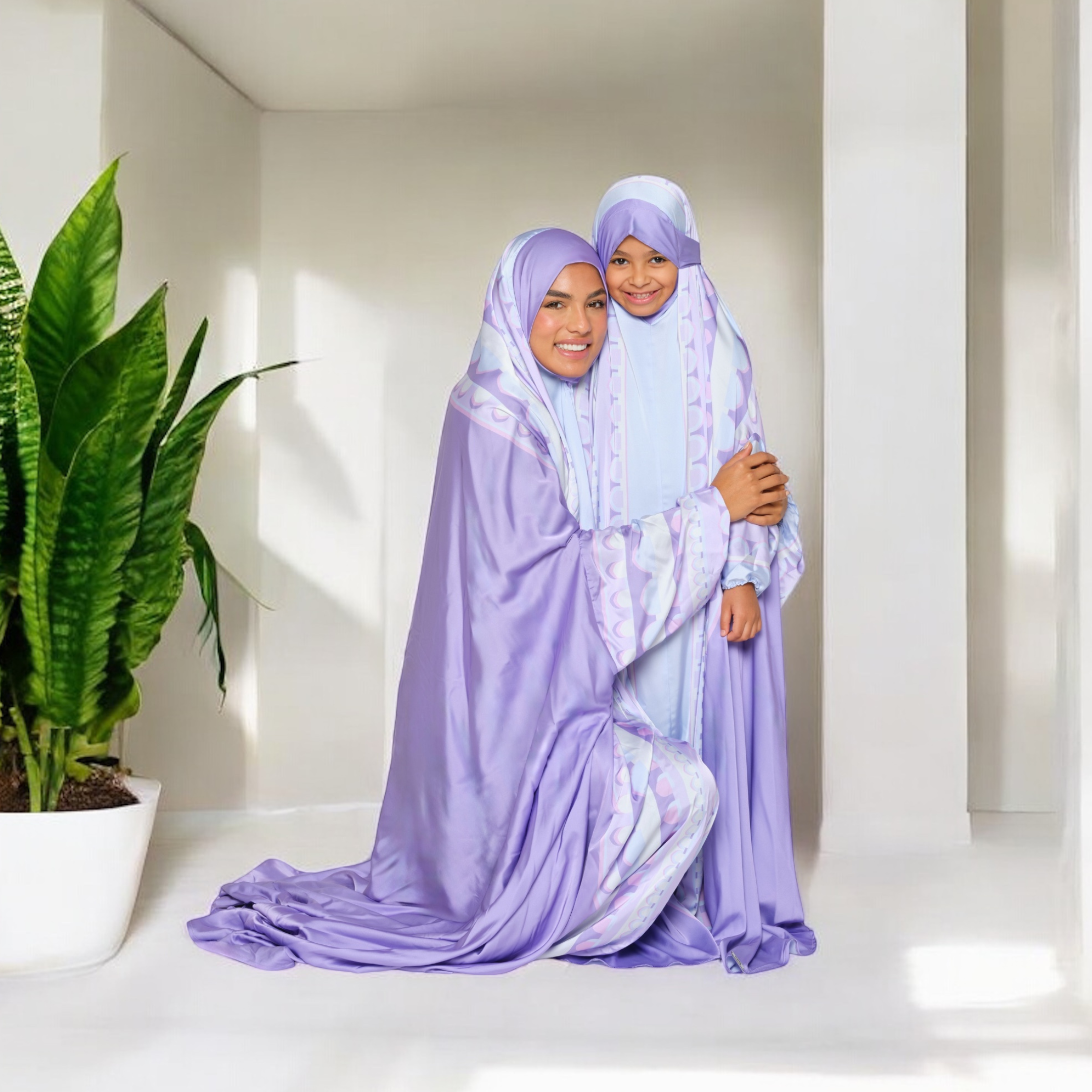 'Baghdad' Mummy & Me Matching Prayer Dress Bundle