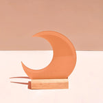 Luna Crescent Moon acrylic sign
