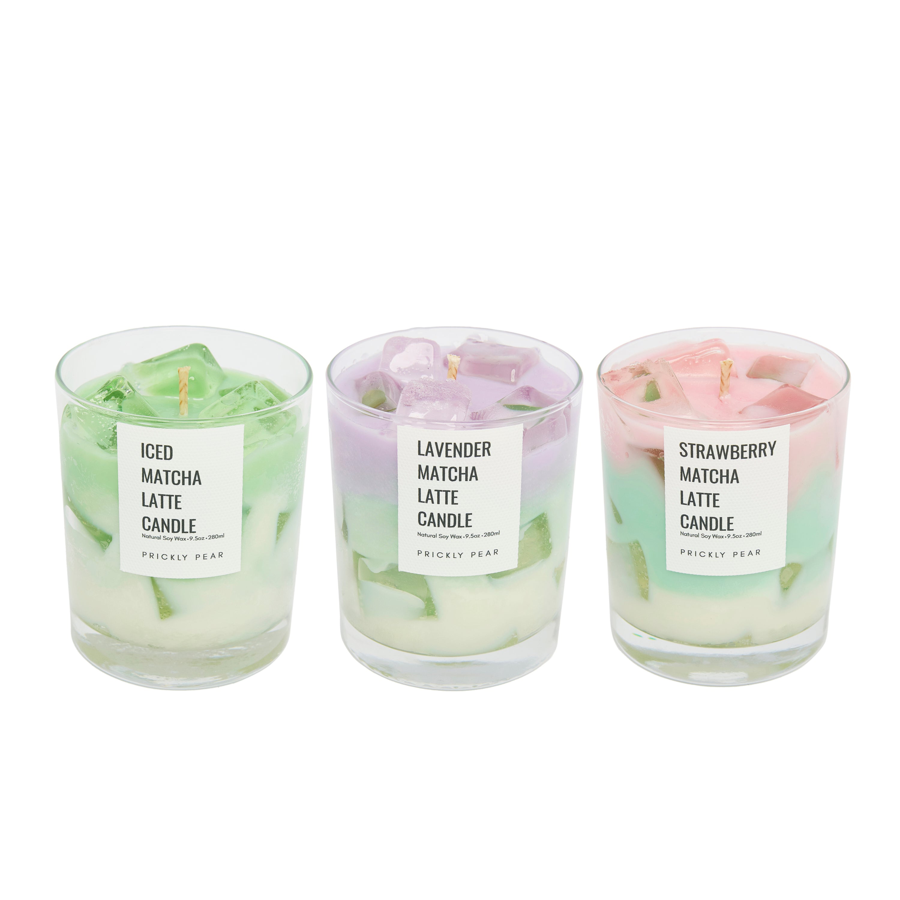 Strawberry Matcha Latte Candle