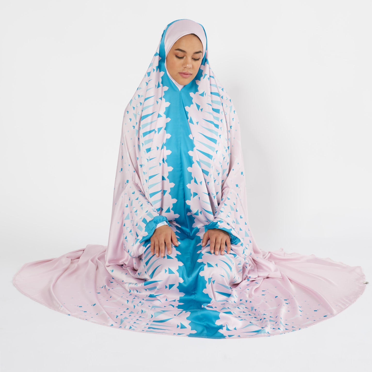 Marrakech' Prayer Dress & Pocket Prayer Mat Bundle