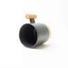 Arturo Wooden Handle Mug [Black]