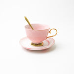 'Mia' Teacup & Saucer [Set of 4]