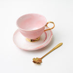 'Mia' Teacup & Saucer [Set of 4]