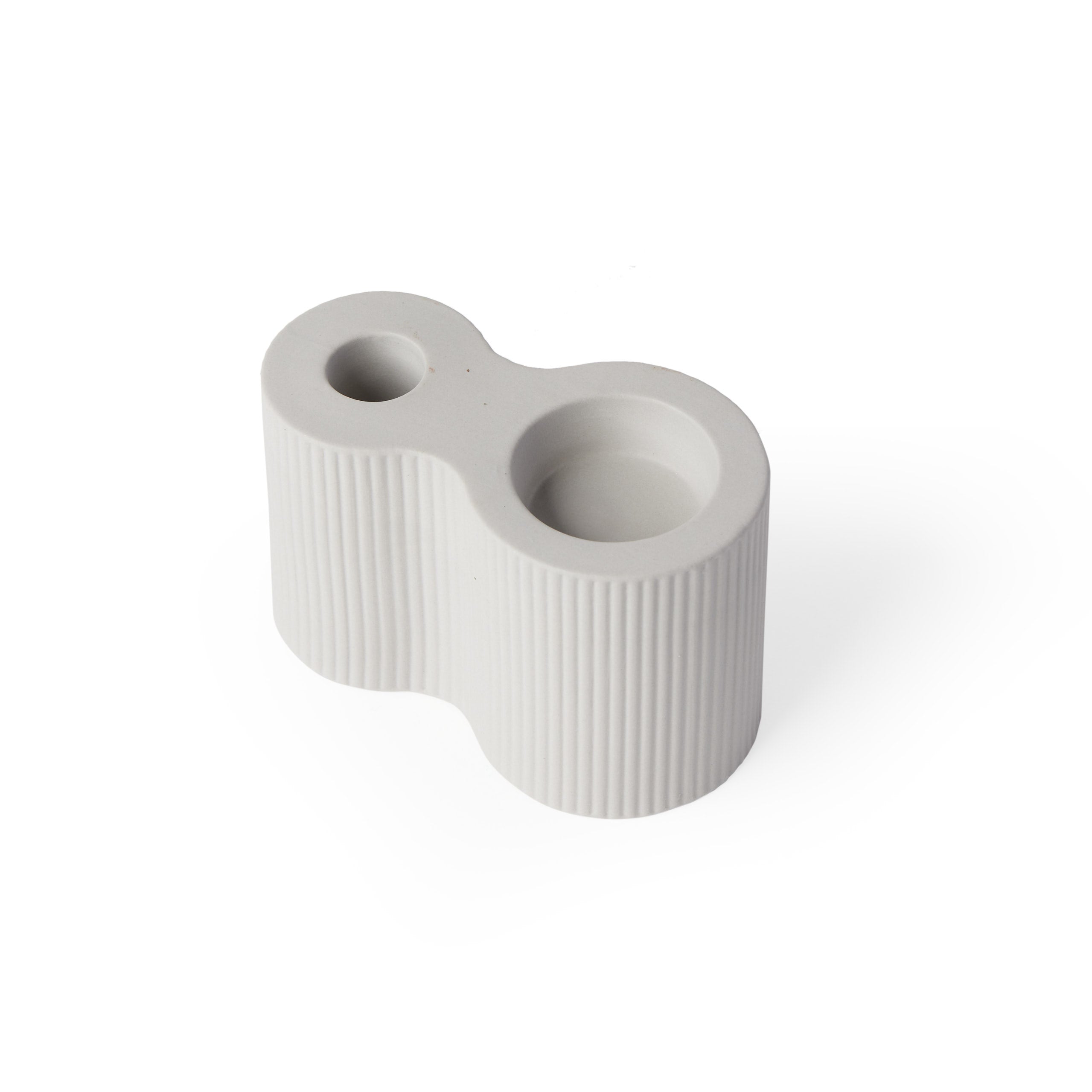 'Infinity' Duo Candle Holder [Earl Grey]