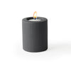 'Odessa' Tealight Candle Holder, Black