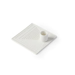 'Agatha' Candlestick Holder, White