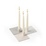 'Agatha' Candlestick Holder, White