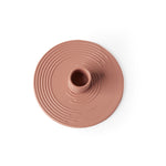 'Athena' Candlestick Holder, Terracotta