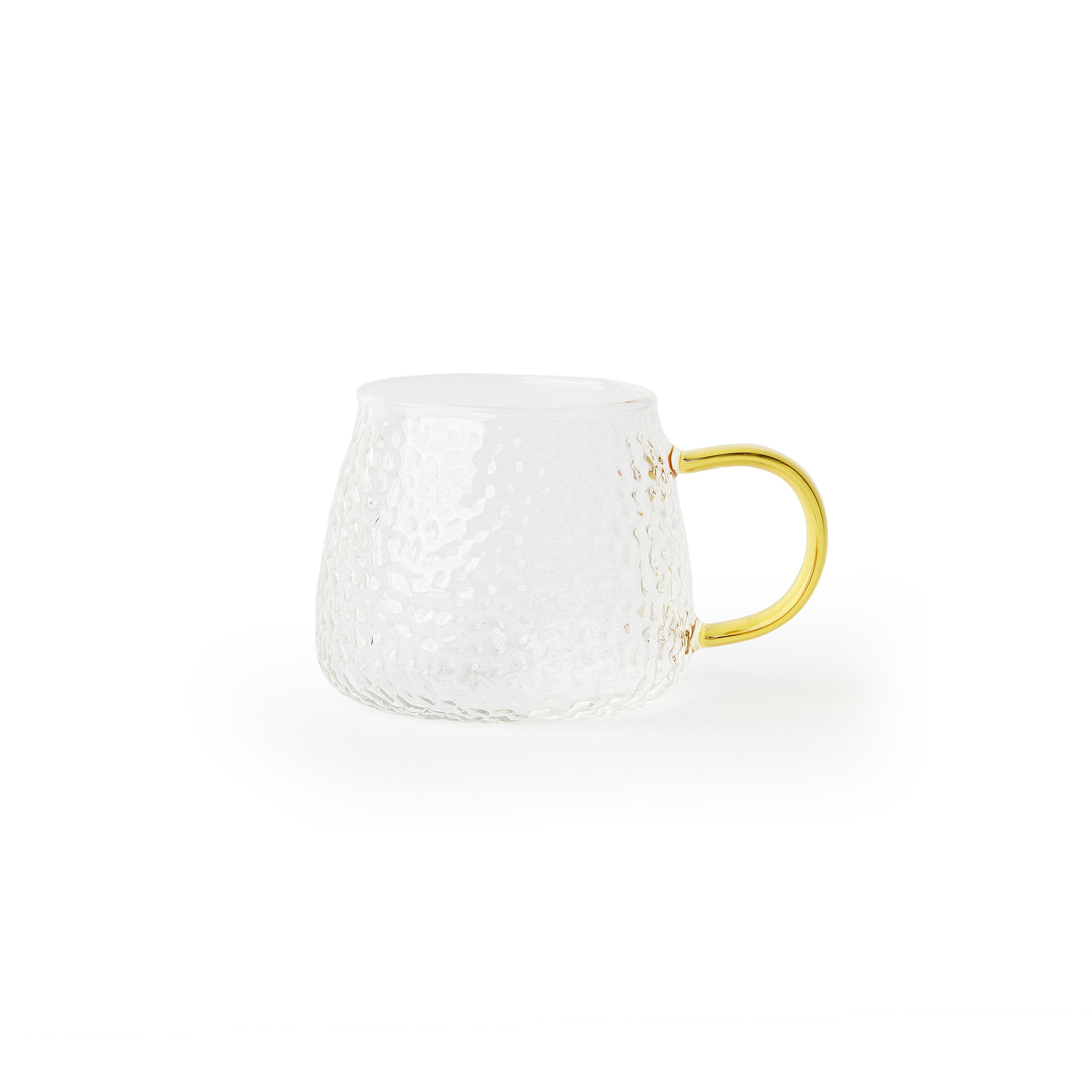 'Ottolie' Cups with Gold Handle [Set of 4]