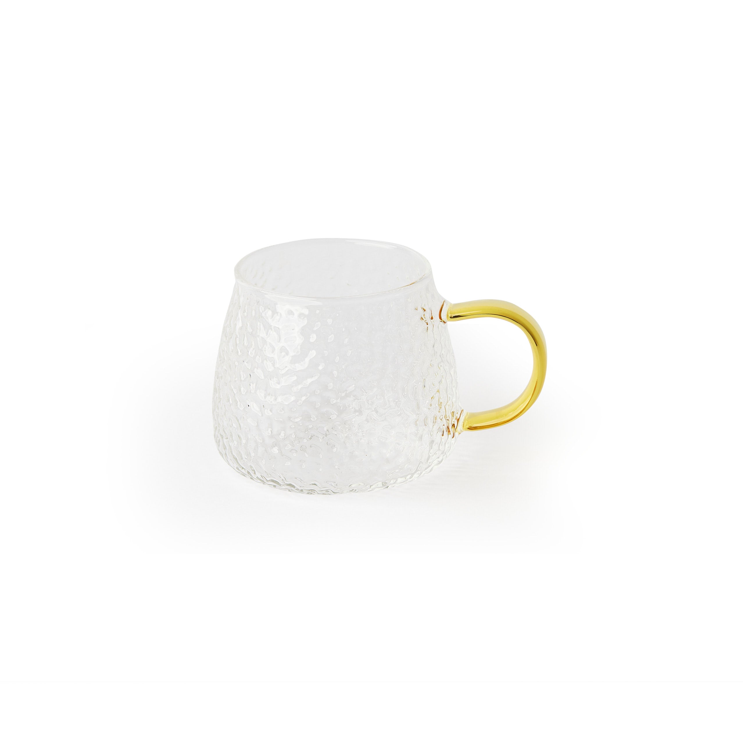 'Ottolie' Cups with Gold Handle [Set of 4]