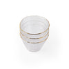 'Issey' Hammer Pattern Serving Bowls, Set of 3