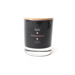 Amberwood 10oz woodwick candle