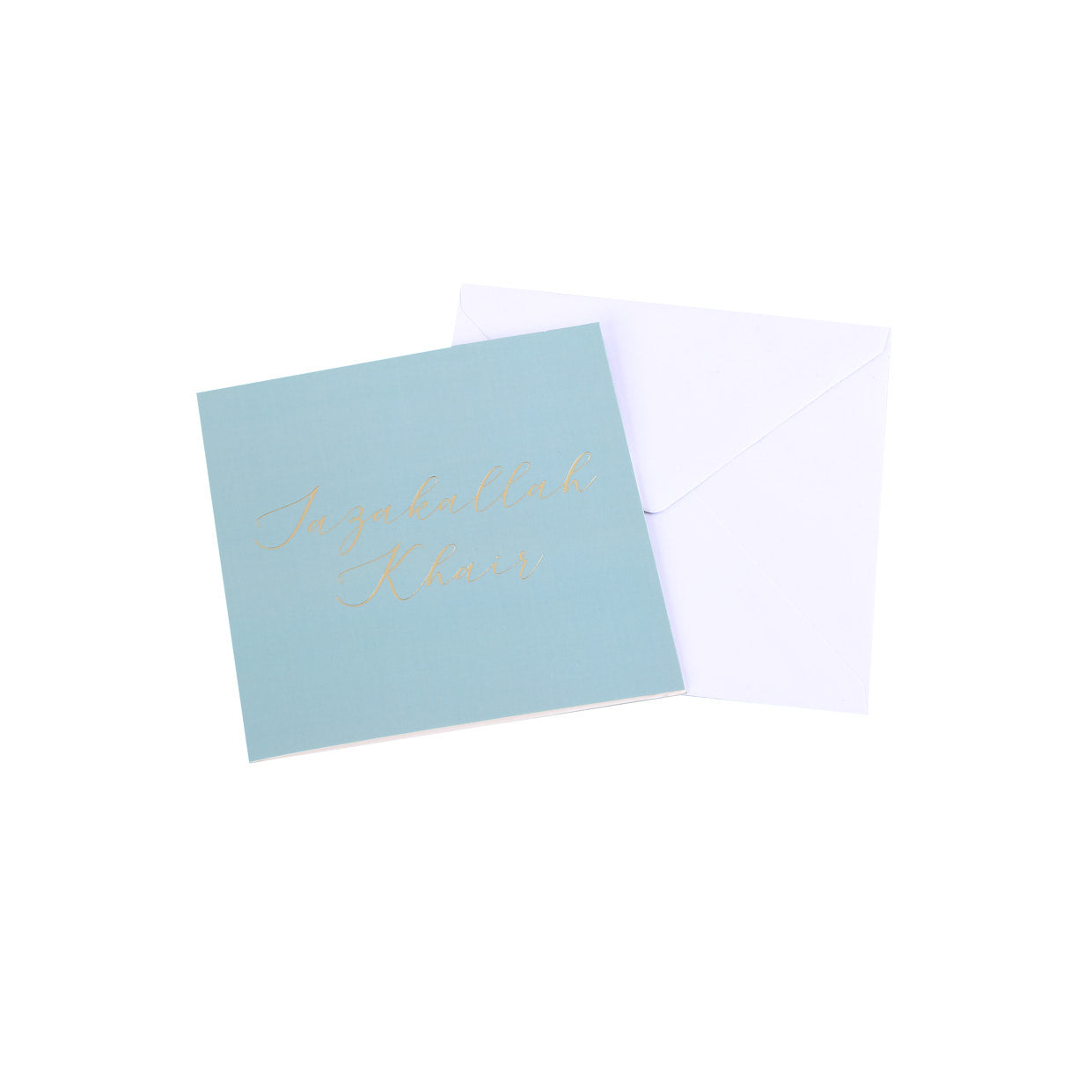 Luxury Foiled Greeting Card - Jazakallah