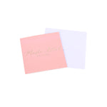 Luxury Foiled Greeting Card - Baby Girl