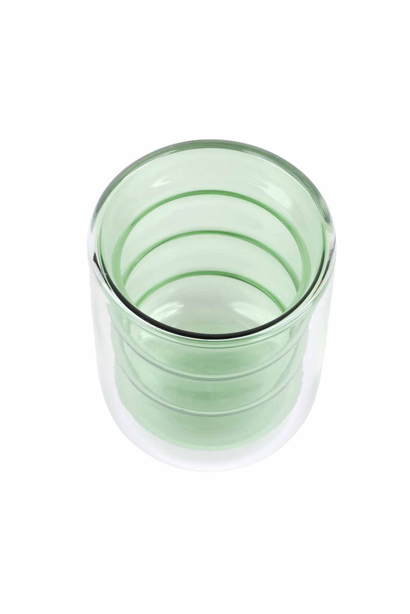 Jazz Insulated Glass Cup, Mint
