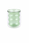 Jazz Insulated Glass Cup, Mint