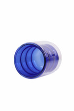 Jazz Insulated Glass Cup, Azure