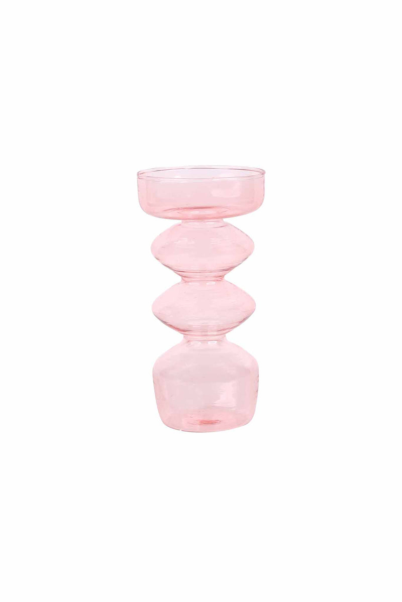 Lila Candle Holder, Pink