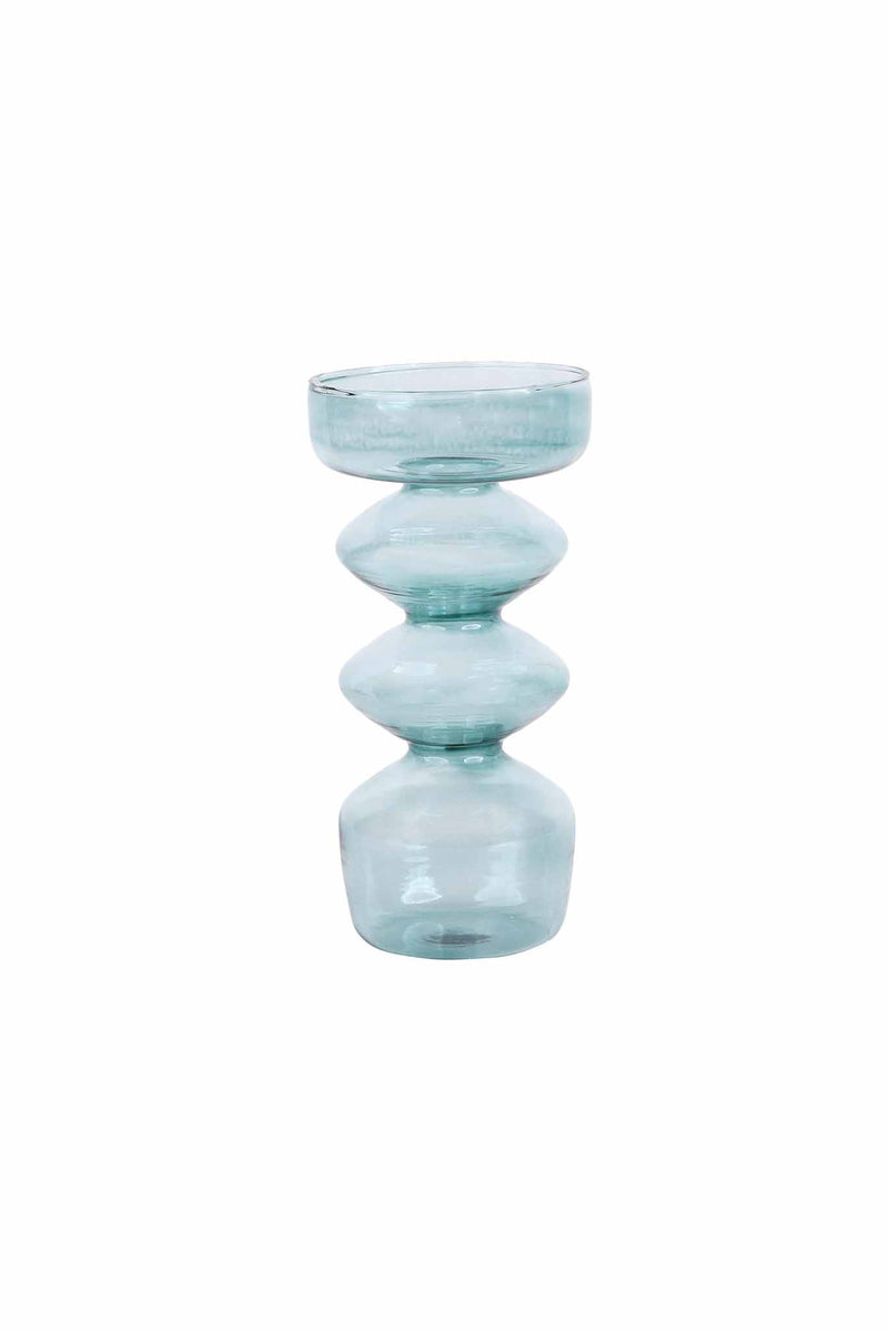 Lila Candle Holder, Blue