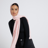 Organic Bamboo Jersey Hijab - Light Pink