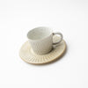 Yuki Coffee Cup & Saucer [Cream]