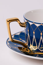 Zina Mug and Saucer with spoon