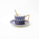 Zina Mug and Saucer with spoon