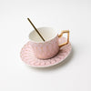 Zina Mug and Saucer with spoon