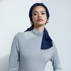 Navy Chiffon Hijab