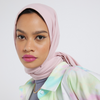 Organic Bamboo Jersey Hijab - Crepe Pink