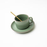 Bria Mug and Saucer with spoon