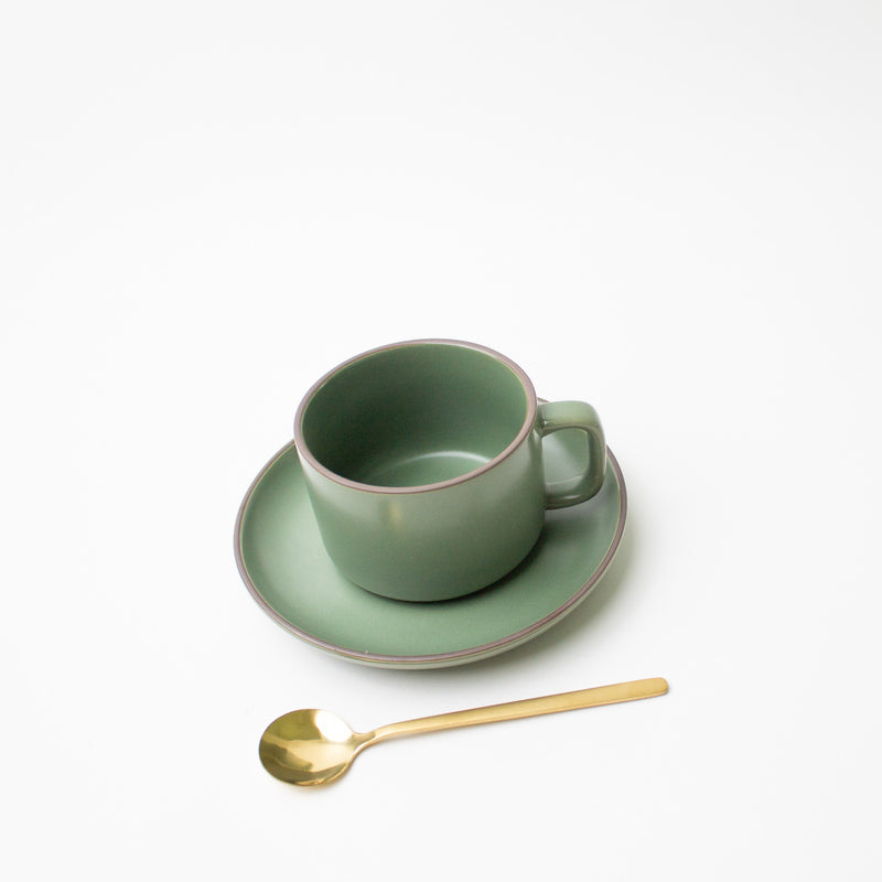 Bria Mug and Saucer with spoon